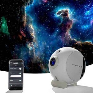Orzorz Star Projector Plus Galaxy Night Light Home Planetarium Ceiling Projector